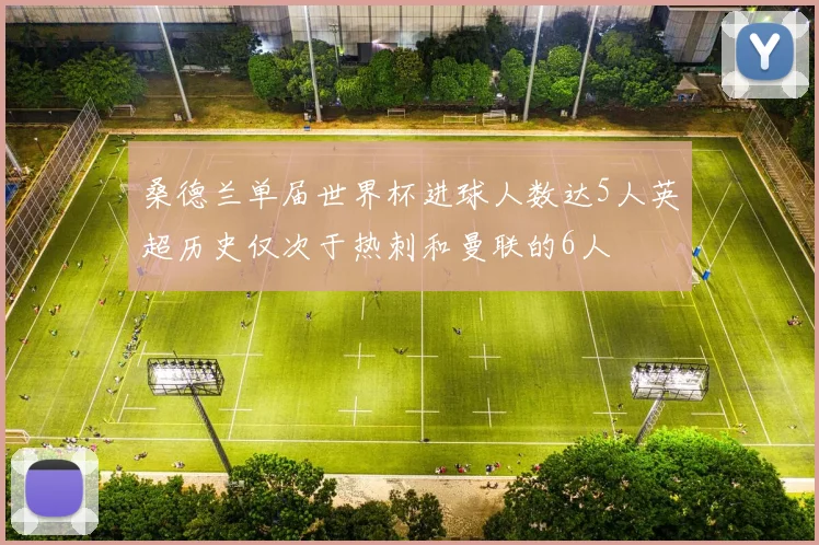 桑德兰单届世界杯进球人数达5人英超历史仅次于热刺和曼联的6人